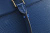 Authentic Louis Vuitton Epi Riviera Hand Bag Blue M48185 LV 0342K