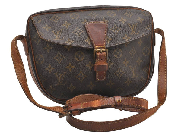 Authentic Louis Vuitton Monogram Jeune Fille MM M51226 Shoulder Cross Bag 0343J