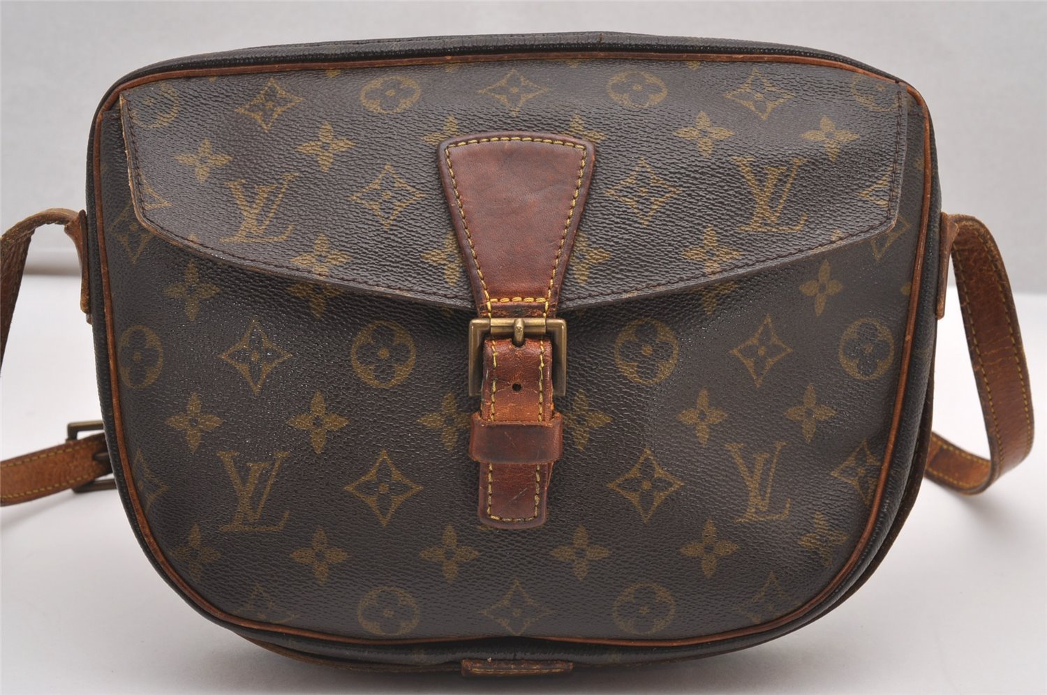 Authentic Louis Vuitton Monogram Jeune Fille MM M51226 Shoulder Cross Bag 0343J