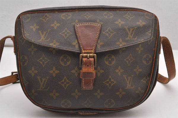 Authentic Louis Vuitton Monogram Jeune Fille MM M51226 Shoulder Cross Bag 0343J