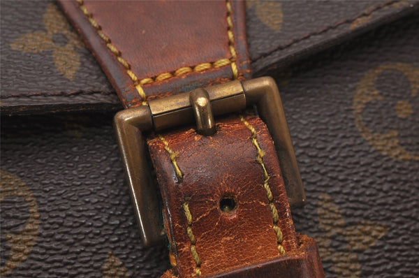 Authentic Louis Vuitton Monogram Jeune Fille MM M51226 Shoulder Cross Bag 0343J