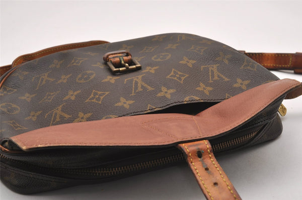 Authentic Louis Vuitton Monogram Jeune Fille MM M51226 Shoulder Cross Bag 0343J