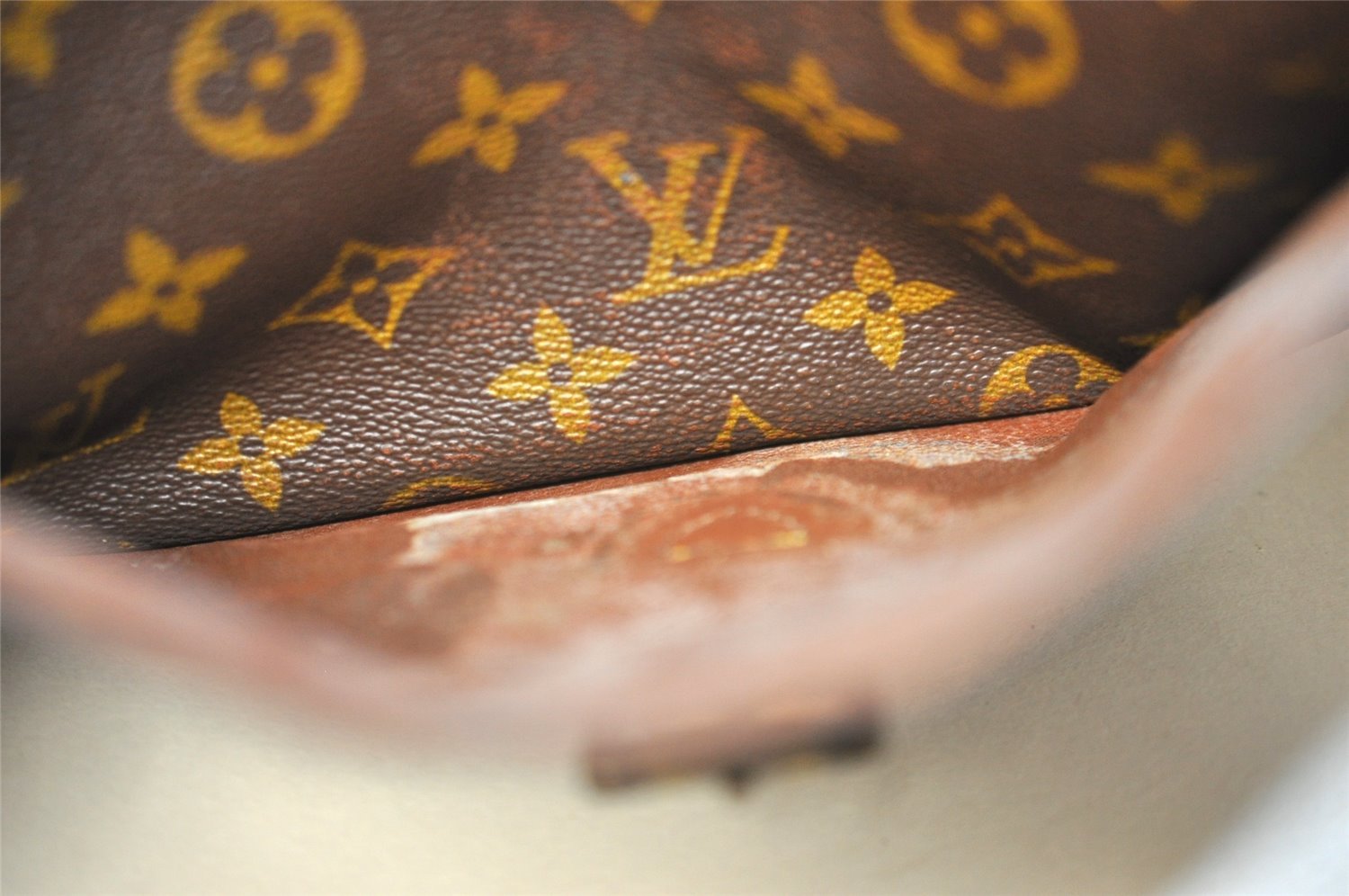 Authentic Louis Vuitton Monogram Jeune Fille MM M51226 Shoulder Cross Bag 0343J