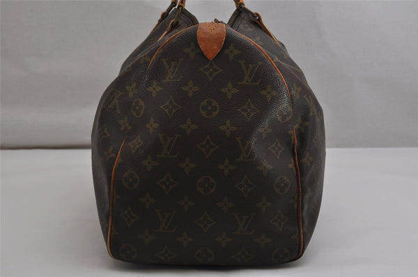 Authentic Louis Vuitton Monogram Keepall 45 Travel Boston Bag M41428 Junk 0343K