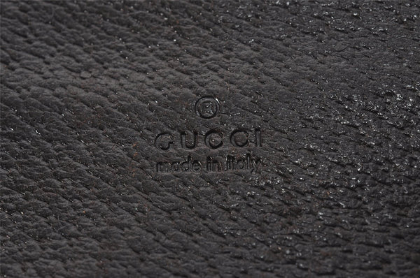 Authentic GUCCI Shoulder Cross Body Bag GG Canvas Leather 27639 Brown 0345J