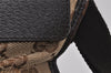 Authentic GUCCI Shoulder Cross Body Bag GG Canvas Leather 27639 Brown 0345J