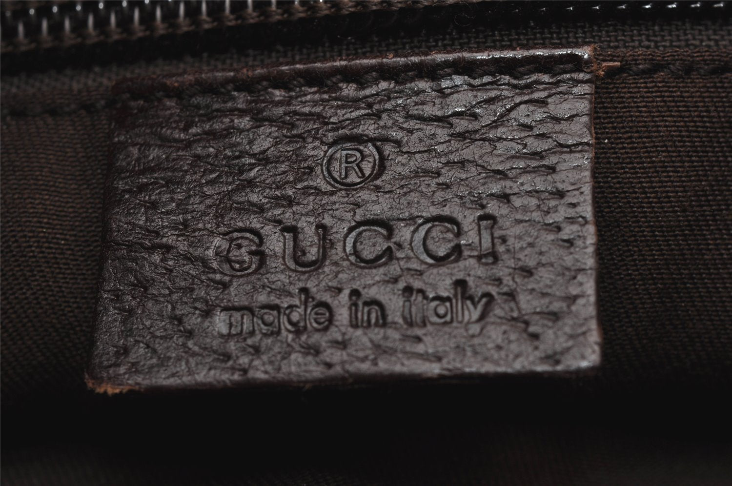 Authentic GUCCI Shoulder Cross Body Bag GG Canvas Leather 27639 Brown 0345J