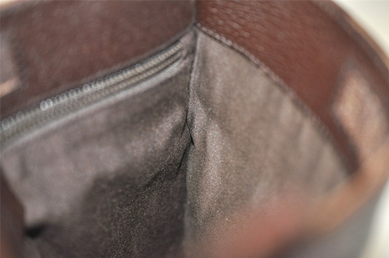 Authentic GUCCI Shoulder Cross Body Bag GG Canvas Leather 27639 Brown 0345J