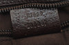 Authentic GUCCI Shoulder Cross Body Bag GG Canvas Leather 27639 Brown 0345J