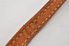 Authentic Louis Vuitton Leather Shoulder Strap Beige 46.7" LV 0345K