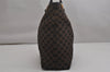 Authentic GUCCI Bamboo Shoulder Tote Bag GG Canvas Leather 339547 Brown 0347K