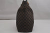 Authentic GUCCI Bamboo Shoulder Tote Bag GG Canvas Leather 339547 Brown 0347K