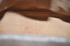 Authentic GUCCI Web Sherry Line Shoulder Bag GG PVC Leather Brown Junk 0348K