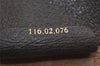 Authentic GUCCI Web Sherry Line Shoulder Bag GG PVC Leather Brown Junk 0348K