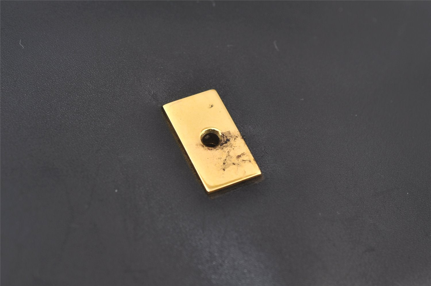 Authentic GUCCI Vintage Shoulder Hand Bag Leather Black 0350K