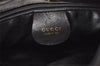Authentic GUCCI Vintage Shoulder Hand Bag Leather Black 0350K