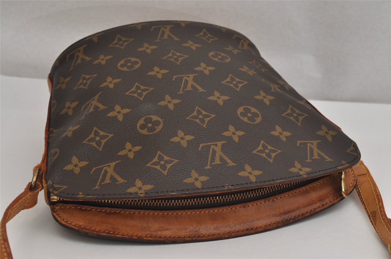 Authentic Louis Vuitton Monogram Drouot Shoulder Crossbody Bag M51290 Junk 0352K
