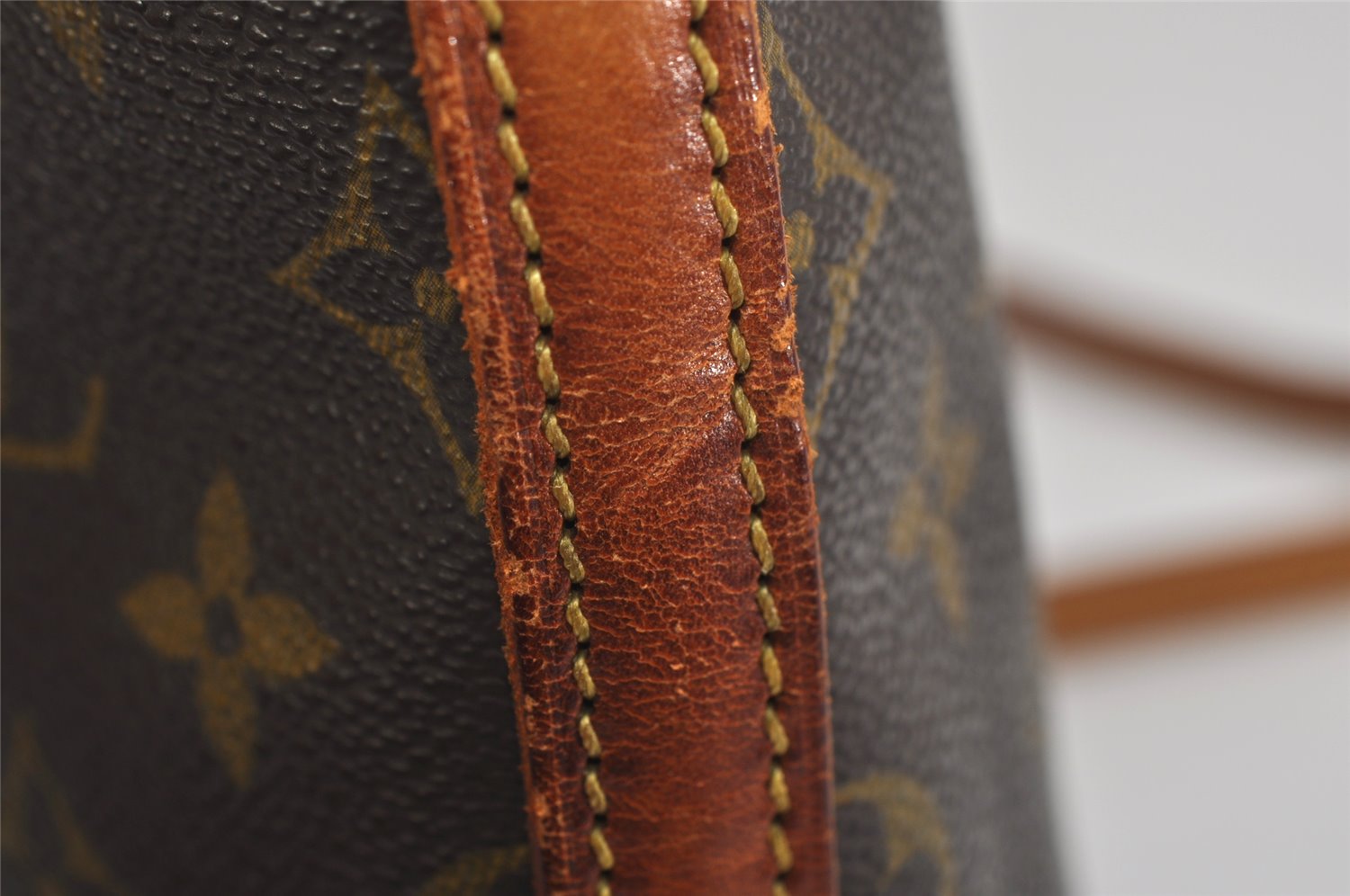 Authentic Louis Vuitton Monogram Drouot Shoulder Crossbody Bag M51290 Junk 0352K