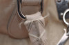 Authentic Christian Dior Trotter Lovely Tote Hand Bag Nylon Leather White 0353I