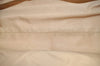 Authentic Christian Dior Trotter Lovely Tote Hand Bag Nylon Leather White 0353I