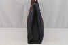 Authentic HERMES Vintage Fourre Tout PM Hand Tote Bag Canvas Navy 0353J