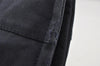 Authentic HERMES Vintage Fourre Tout PM Hand Tote Bag Canvas Navy 0353J