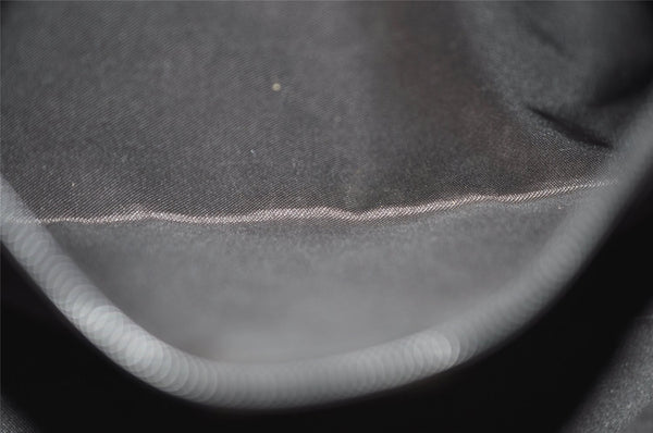 Authentic GUCCI Vintage Shoulder Bag Purse GG Canvas Leather 0013386 Beige 0355K