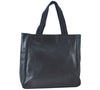 Authentic PRADA Leather Nappa Hand Bag Black 0356K