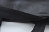 Authentic PRADA Leather Nappa Hand Bag Black 0356K