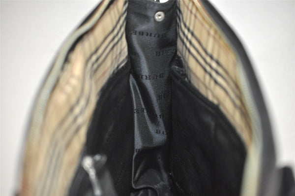Authentic BURBERRY Nylon Leather 2Way Business Bag Briefcase Black Junk 0357K