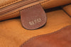 Authentic GUCCI Bamboo 2Way Shoulder Hand Bag Leather Brown 0358J