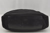 Authentic GUCCI Bamboo Shoulder Hand Bag Purse Nylon Leather 0011638 Black 0359J