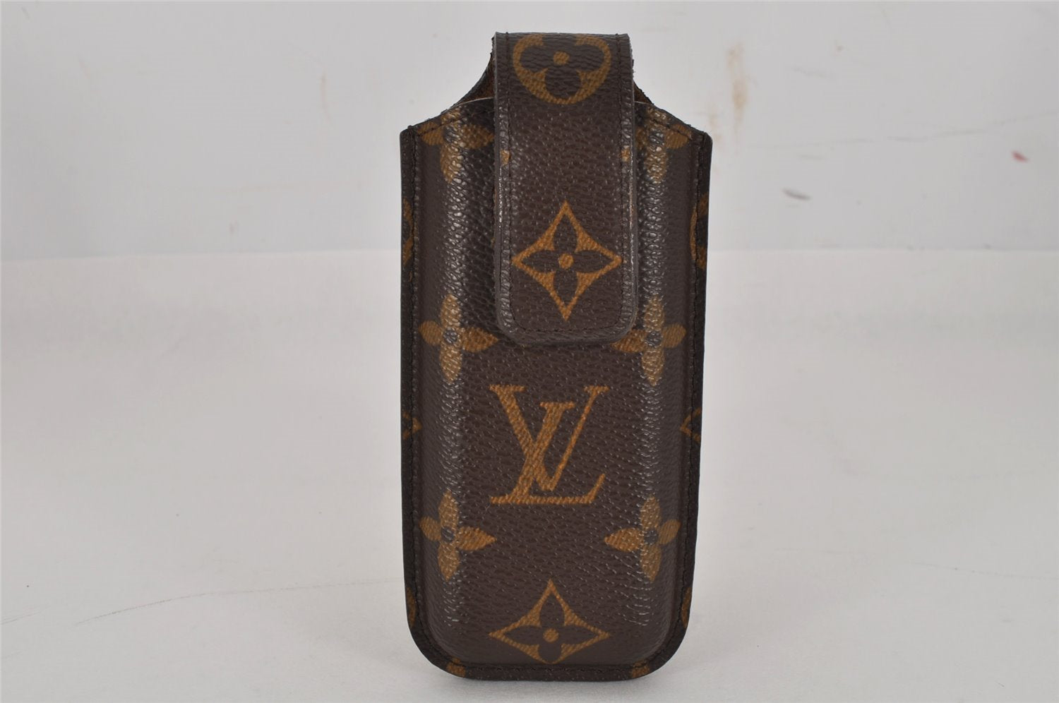 Authentic Louis Vuitton Monogram Etui TelePhone Japon Phone Case M63050 LV 0360K