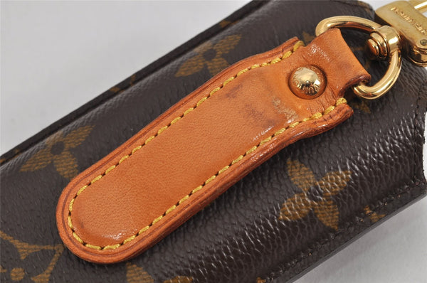 Authentic Louis Vuitton Monogram Etui TelePhone Japon Phone Case M63050 LV 0360K