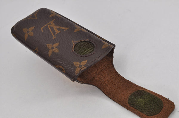 Authentic Louis Vuitton Monogram Etui TelePhone Japon Phone Case M63050 LV 0360K