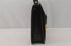 Authentic Louis Vuitton Epi Sellier Dragonne Clutch Bag Black M52612 LV 0362J