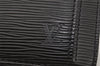 Authentic Louis Vuitton Epi Sellier Dragonne Clutch Bag Black M52612 LV 0362J