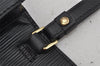 Authentic Louis Vuitton Epi Sellier Dragonne Clutch Bag Black M52612 LV 0362J