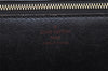 Authentic Louis Vuitton Epi Sellier Dragonne Clutch Bag Black M52612 LV 0362J