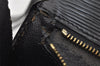 Authentic Louis Vuitton Epi Sellier Dragonne Clutch Bag Black M52612 LV 0362J