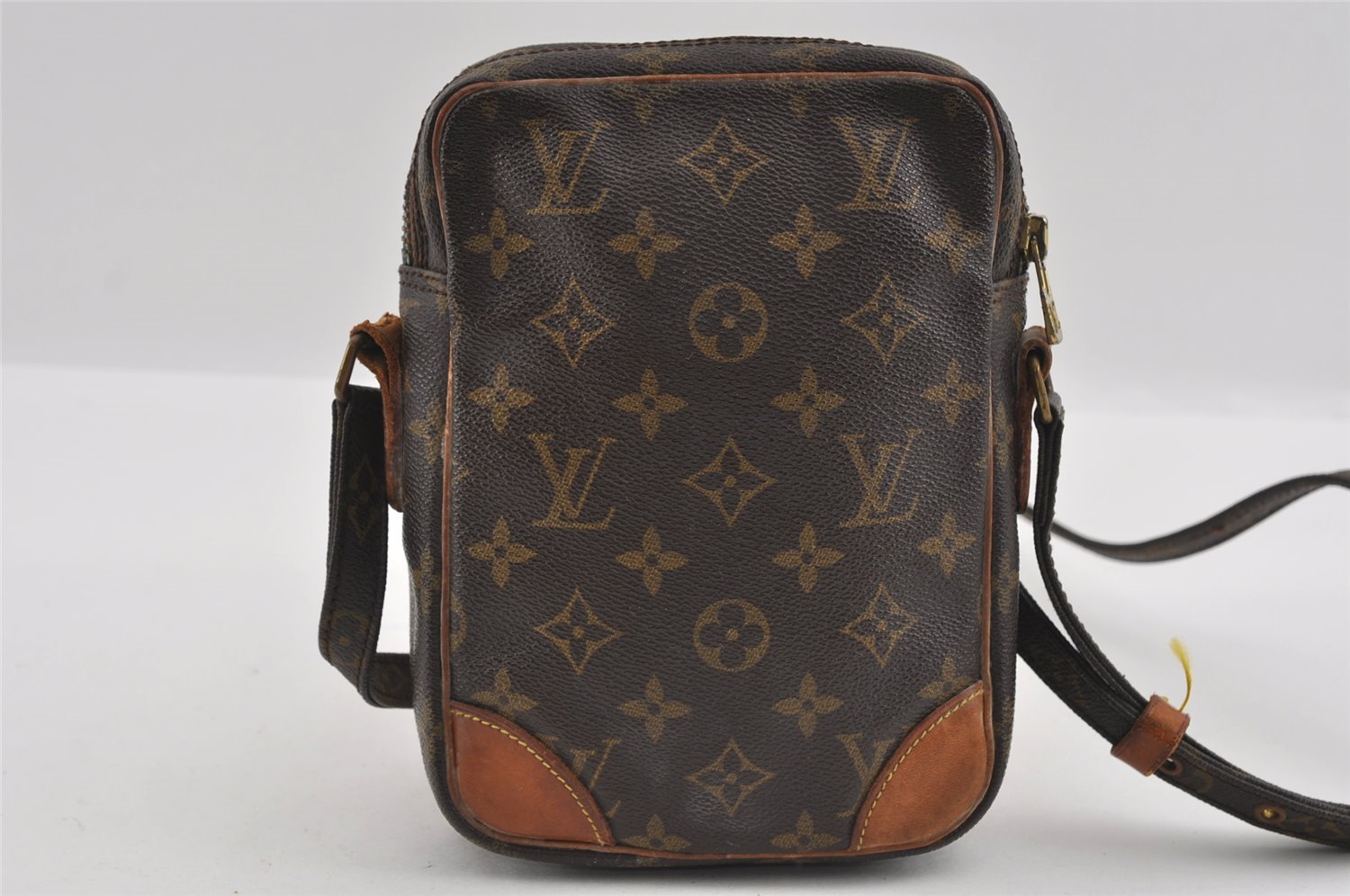 Authentic Louis Vuitton Monogram Danube Shoulder Cross Body Bag M45266 LV 0363I