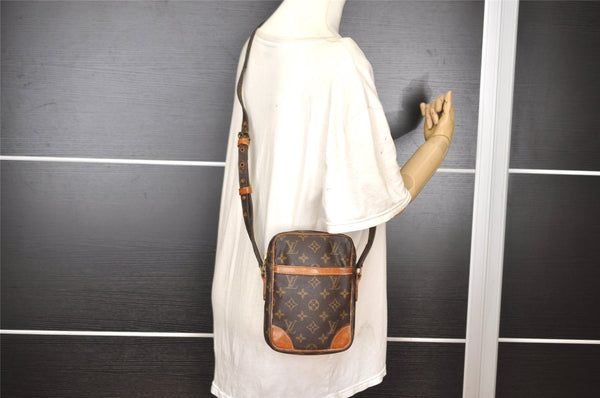 Authentic Louis Vuitton Monogram Danube Shoulder Cross Body Bag M45266 LV 0363I