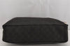 Authentic GUCCI Shoulder Cross Body Bag GG Canvas Leather 0190432 Black 0363K