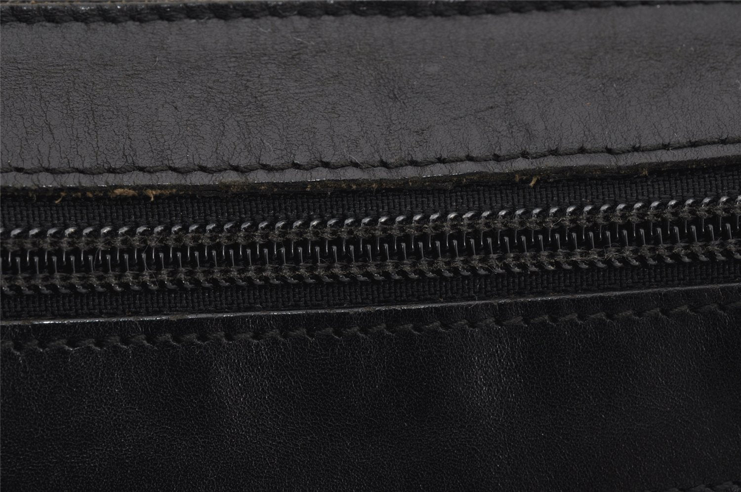 Authentic GUCCI Shoulder Cross Body Bag GG Canvas Leather 0190432 Black 0363K