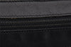 Authentic GUCCI Shoulder Cross Body Bag GG Canvas Leather 0190432 Black 0363K