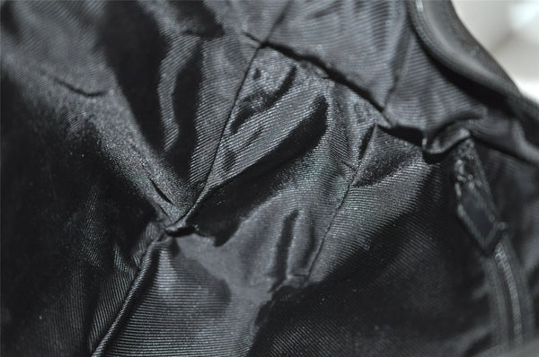 Authentic GUCCI Shoulder Cross Body Bag GG Canvas Leather 0190432 Black 0363K