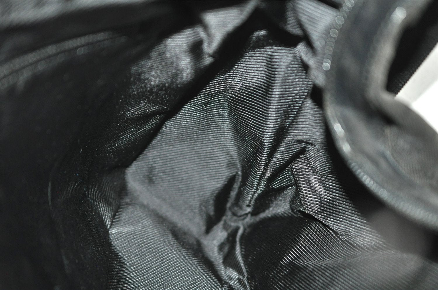 Authentic GUCCI Shoulder Cross Body Bag GG Canvas Leather 0190432 Black 0363K