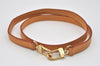 Authentic Louis Vuitton Leather Shoulder Strap Beige 39" LV 0366J