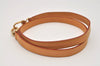 Authentic Louis Vuitton Leather Shoulder Strap Beige 39" LV 0366J