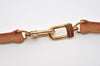 Authentic Louis Vuitton Leather Shoulder Strap Beige 39" LV 0366J